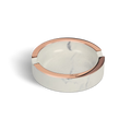 CENICERO ASHTRAY CONCRETE SMALL LIGHT WHITE