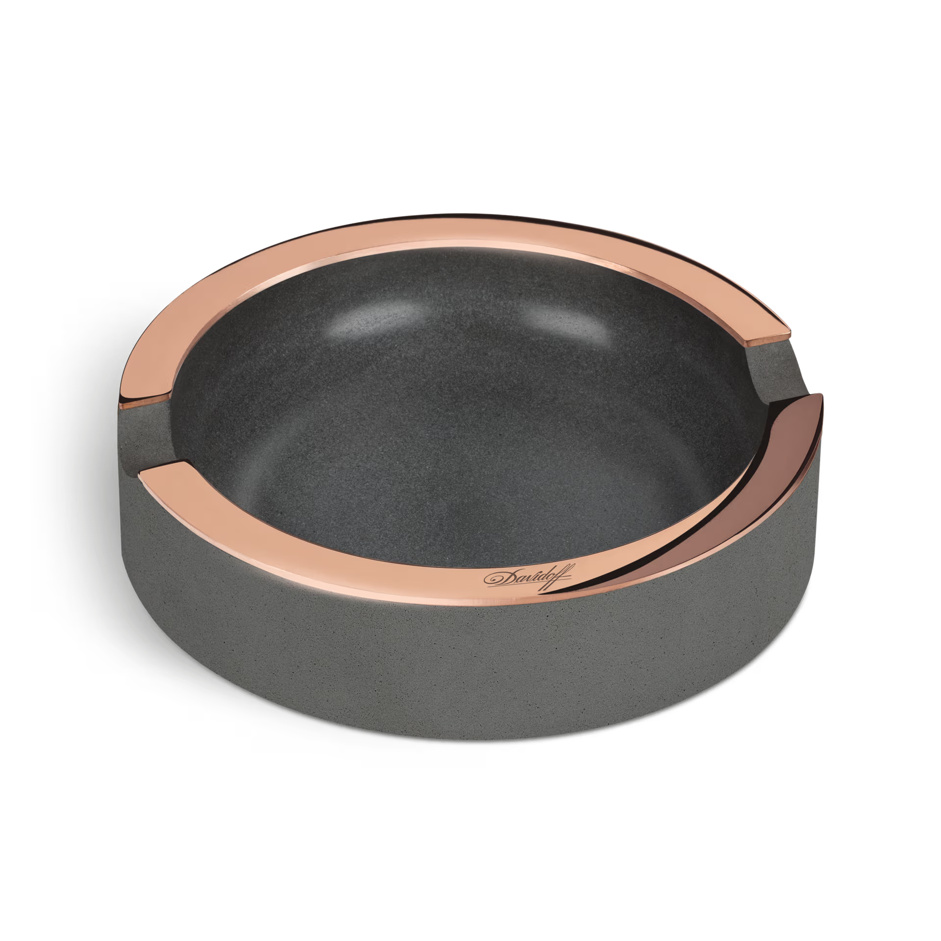 CENICERO ASHTRAY CONCRETE LARGE LIGHT GRAY
