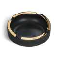 CENICERO ASHTRAY CONCRETE LARGE DARK GRAY