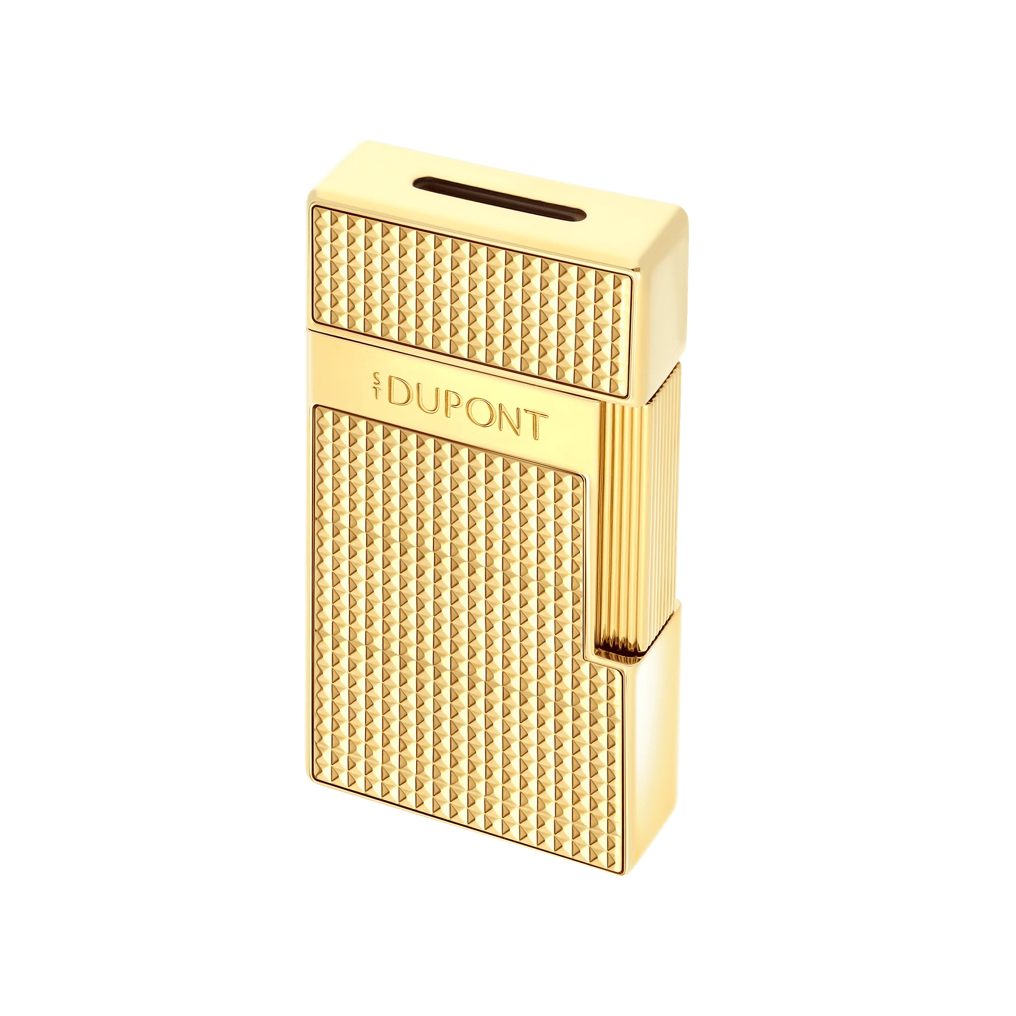 Diamond head Lighter golden