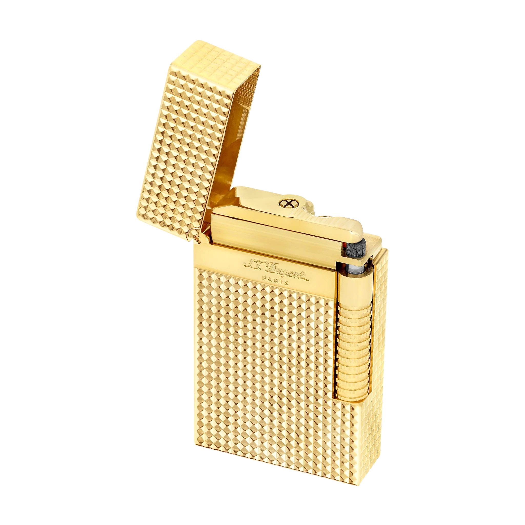 Diamond head Lighter golden