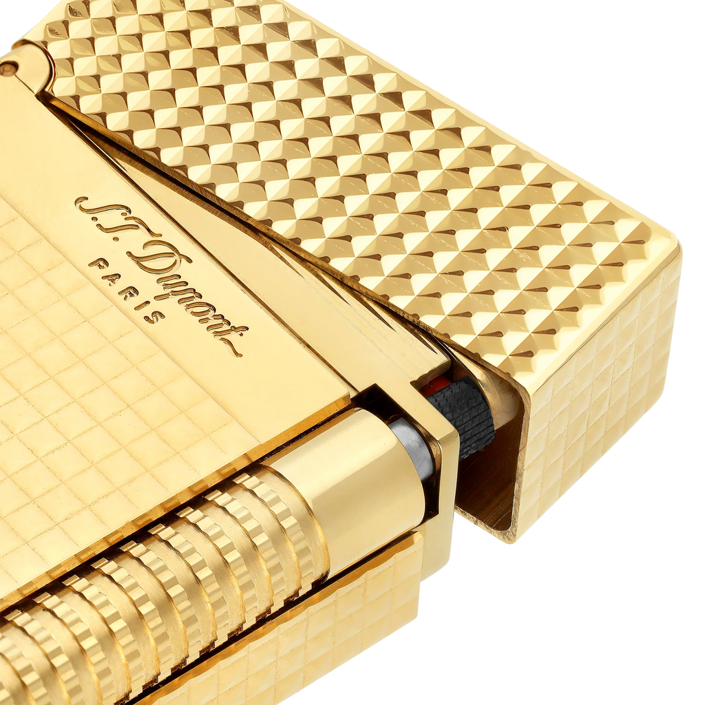 Diamond head Lighter golden