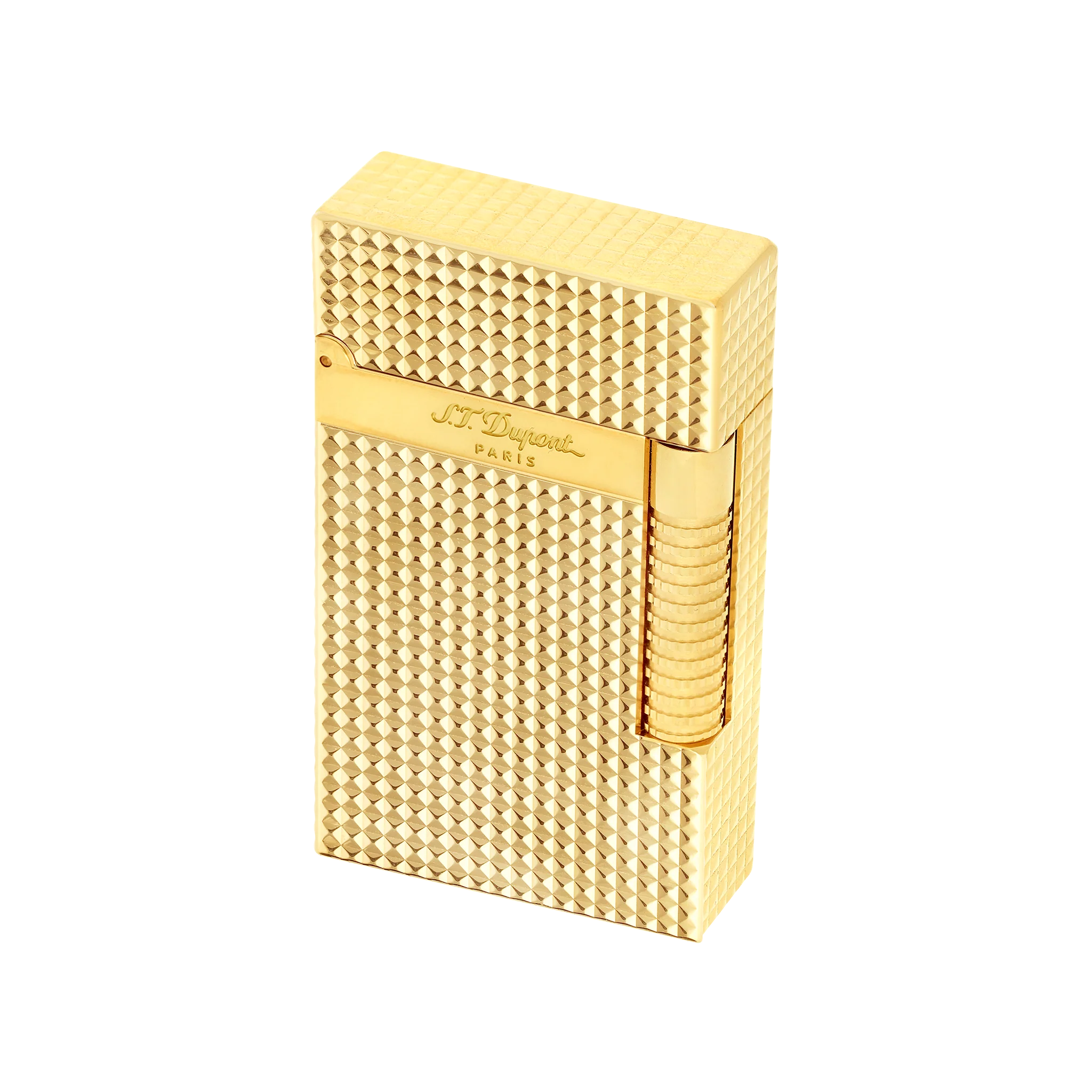 Diamond head Lighter golden