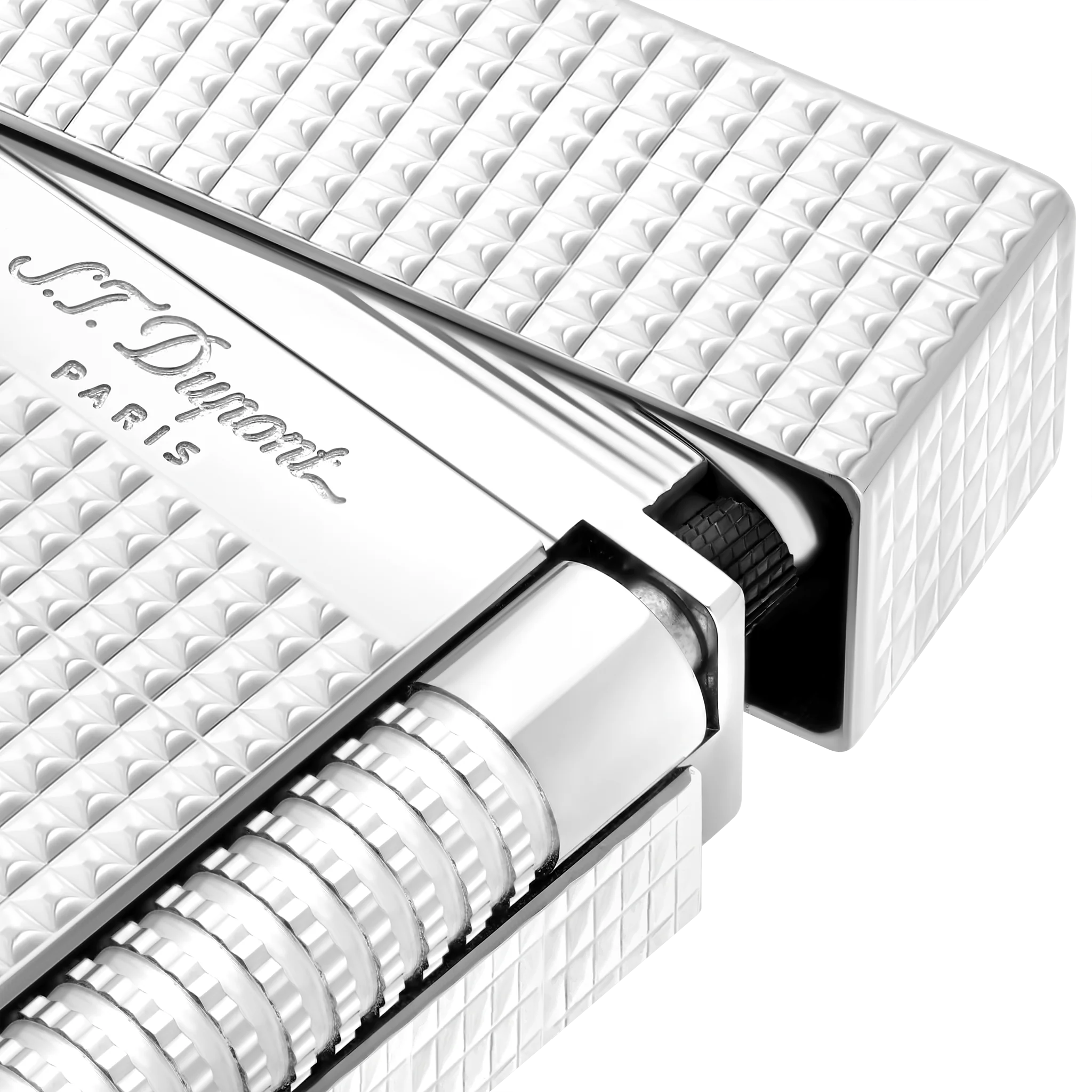 Diamond head Lighter silver