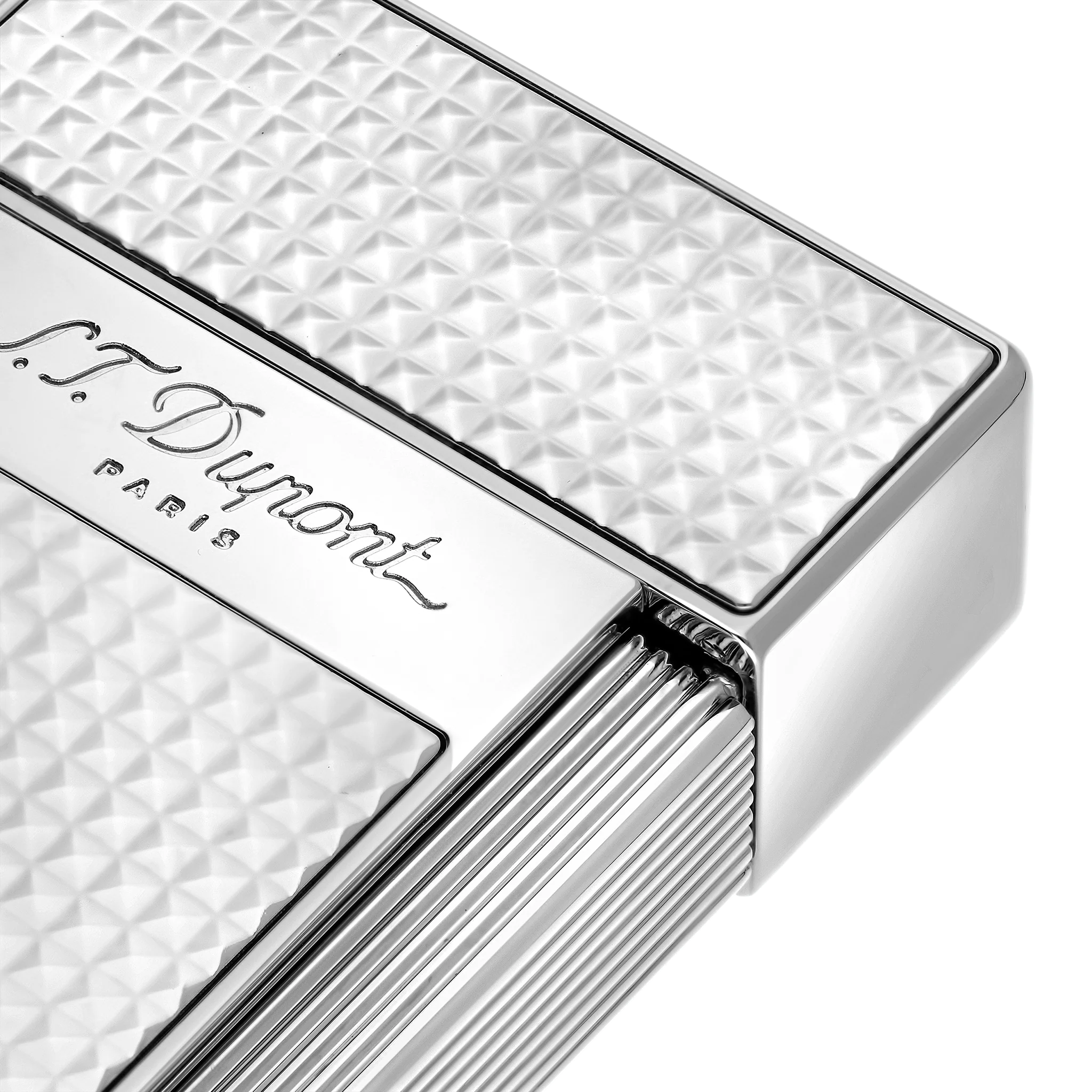 Diamond head Lighter silver