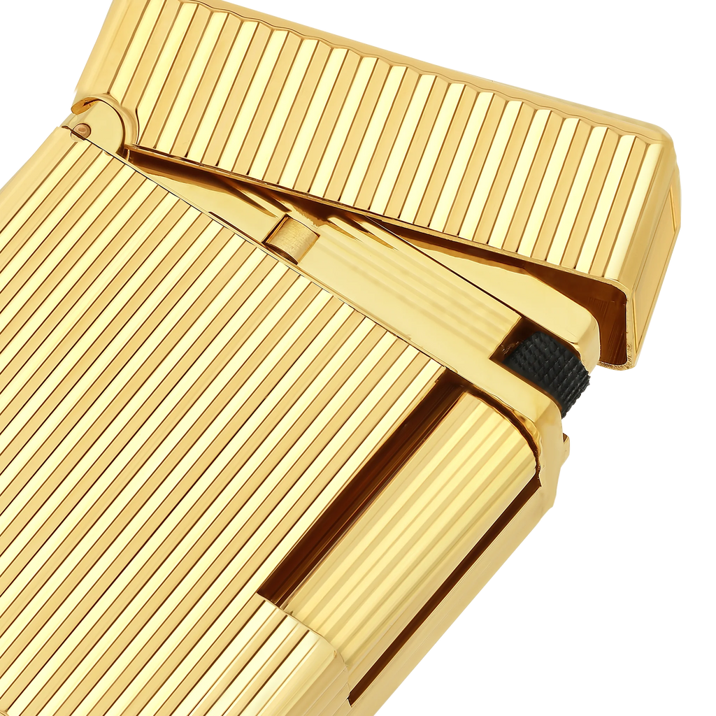 Guilloche Lighter gold