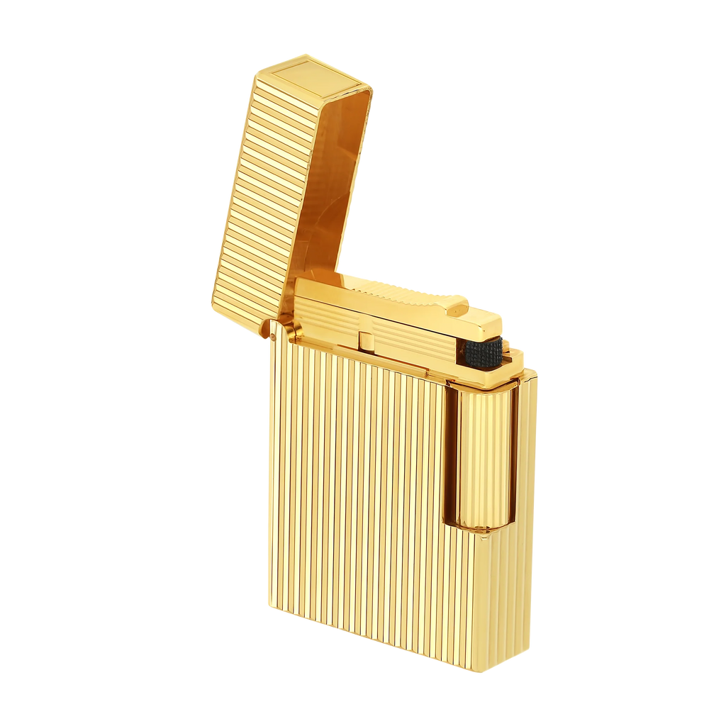 Guilloche Lighter gold