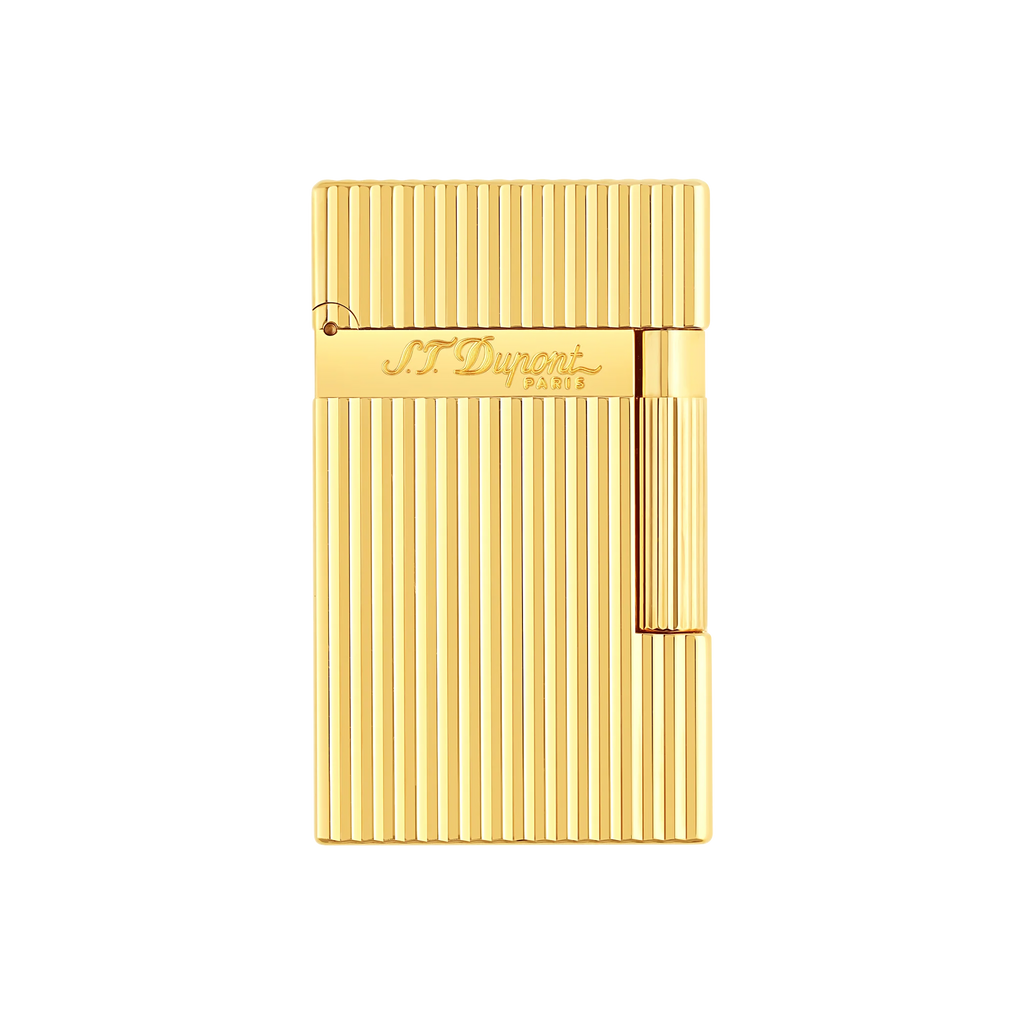 Guilloche lighter golden