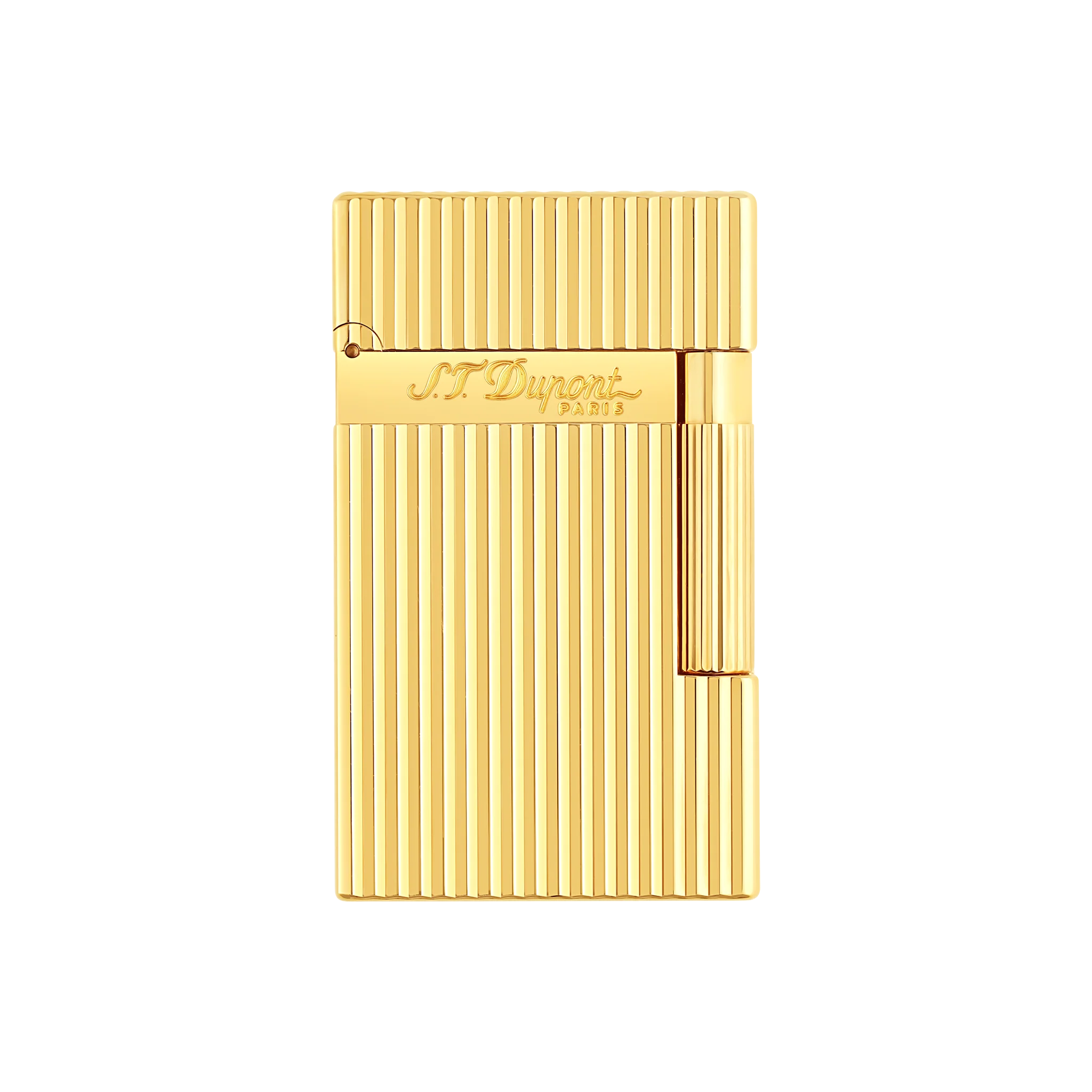 Guilloche lighter golden