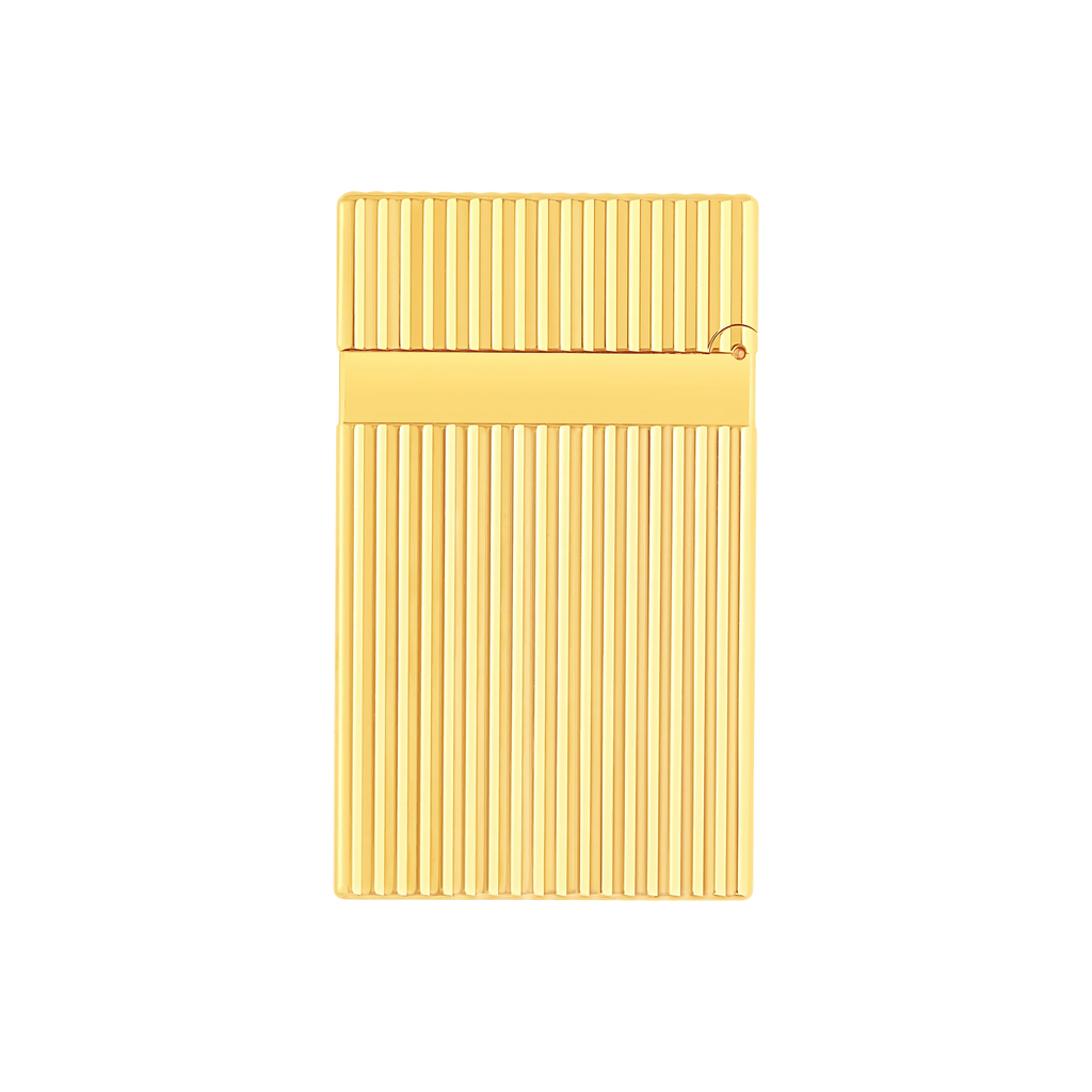 Guilloche lighter golden