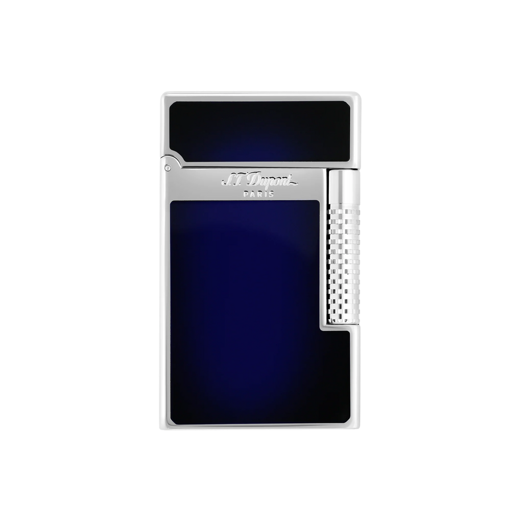 Lacquered lighter dark blue