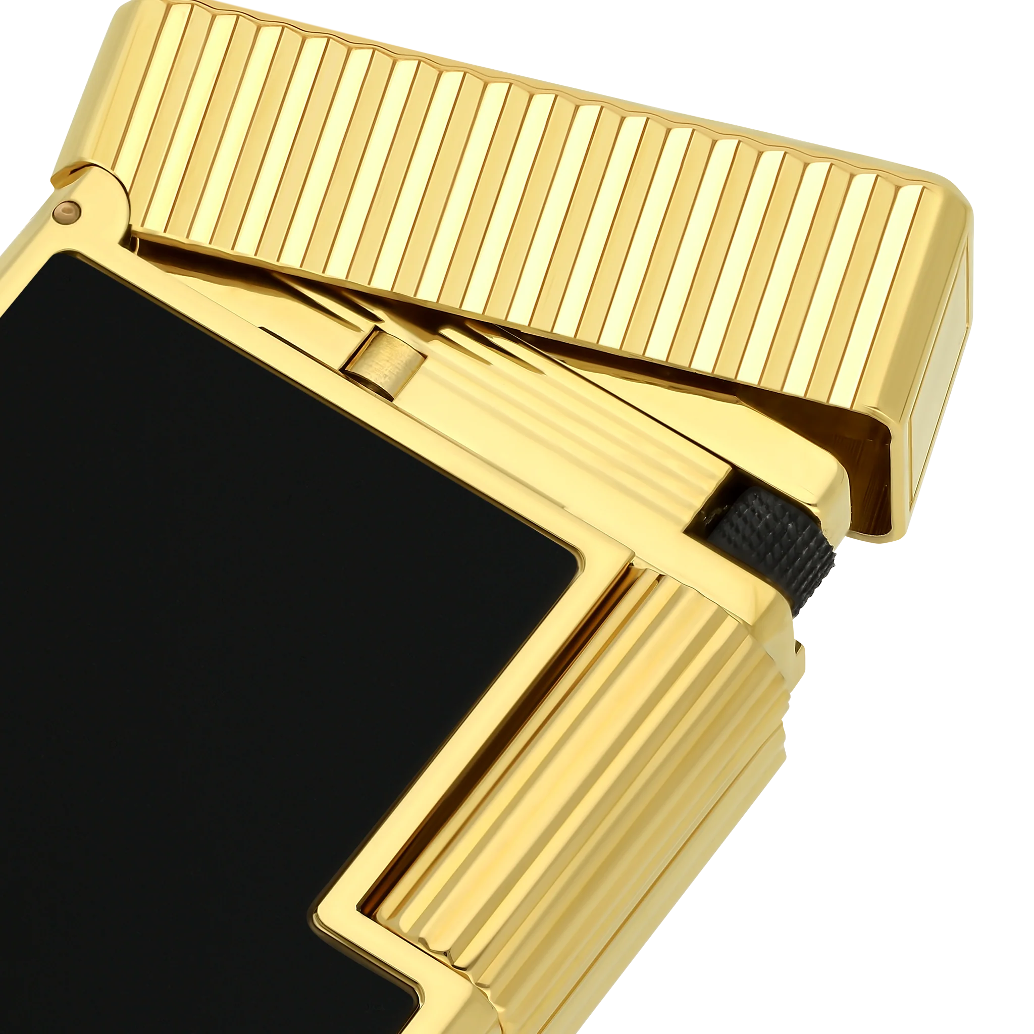Lacquered lighter gold
