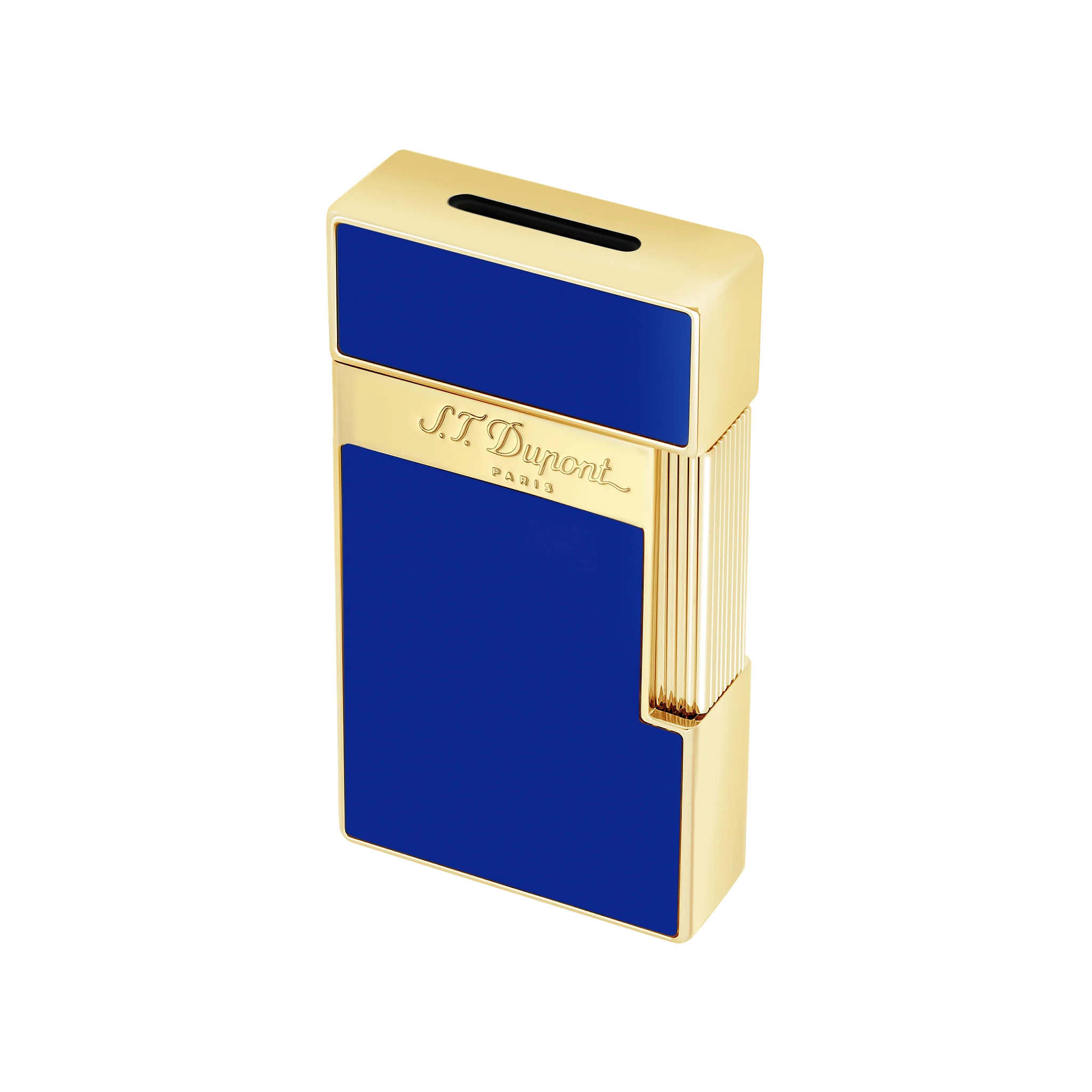 Lacquered lighter indigo blue