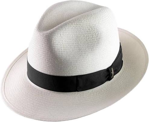 BORSALINO CINTA NEGRA A/LARGA PANAMA